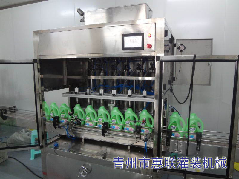 洗衣液洗潔精洗車液灌裝設(shè)備