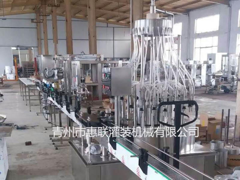 醬油醋調味品灌裝生產(chǎn)線